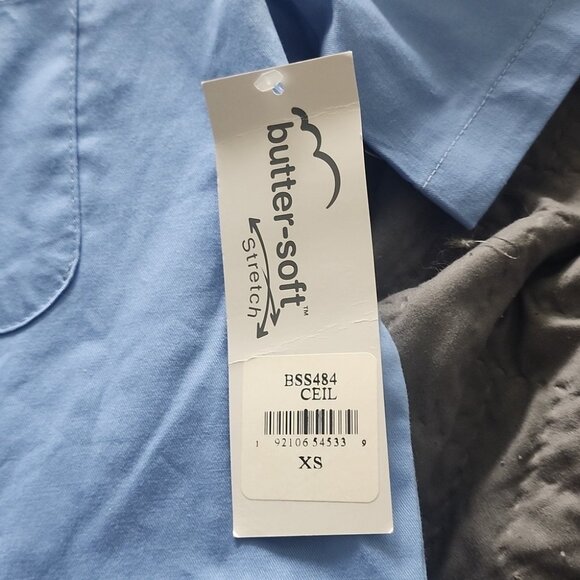 Butter soft stretch scrub top size XS - Picture 5 of 5